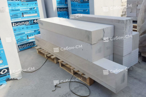 Газосиликатные блоки Бонолит Проджект Электросталь D500 600х75х250 перегородочные