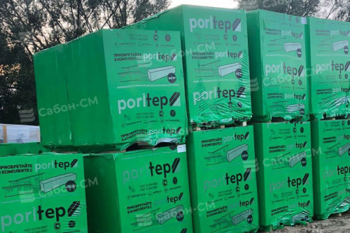 Газосиликатные стеновые блоки Poritep Коломна 625х200х350, D500