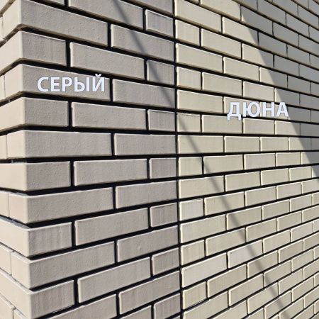 Облицовочный кирпич Tereх одинарный 1 НФ Дюна гладкий, М175-200